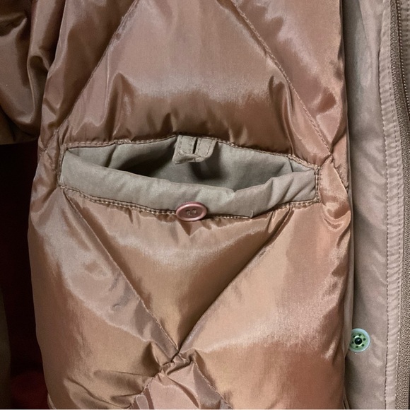 Vintage Talbots Heavy Down Long Riding Jacket EUC - Picture 8 of 10